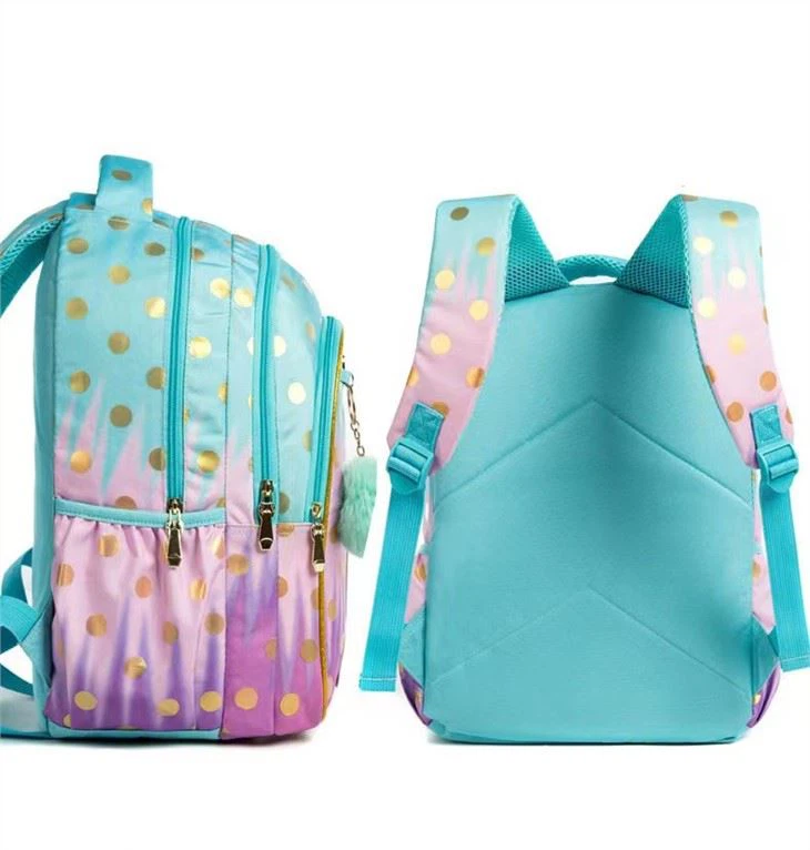 SCHOOL BACKPACK FOR GIRL-side and back