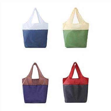 Taitettava ostoskassi kierrätetty