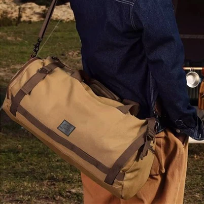 Canvas Duffle Gym Bag